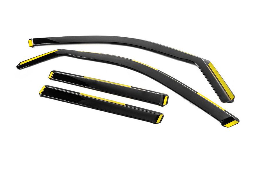 BMW X5 G05 2019–2026 In-channel raamdeflectoren Niken Luxury (4 stuks) Foto 6