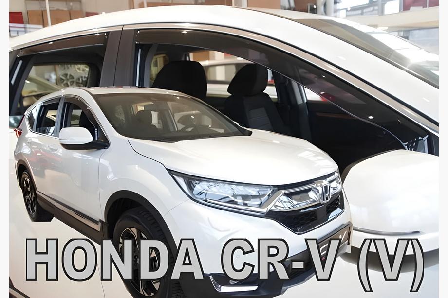 Honda CRV 2017–2022 In-channel raamdeflectoren Niken Luxury (4 stuks) Foto 1