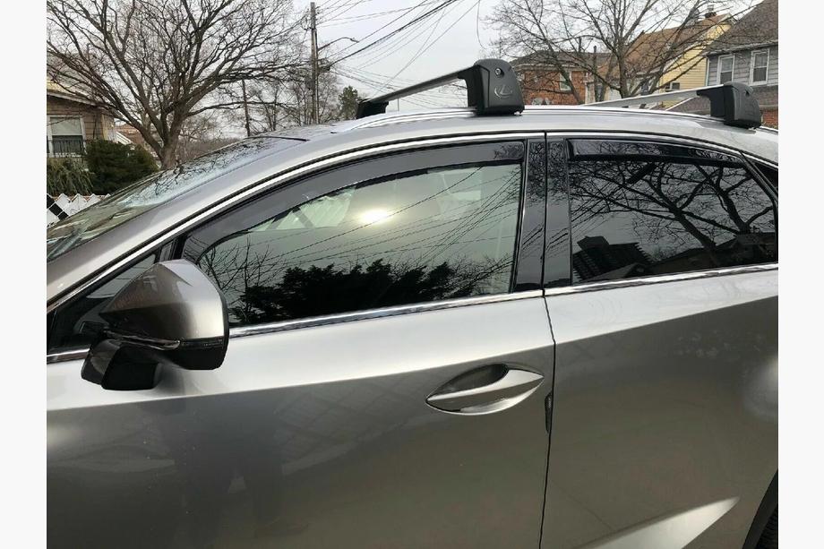 Lexus RX 2022– In-channel raamdeflectoren Niken Luxury (4 stuks) Image