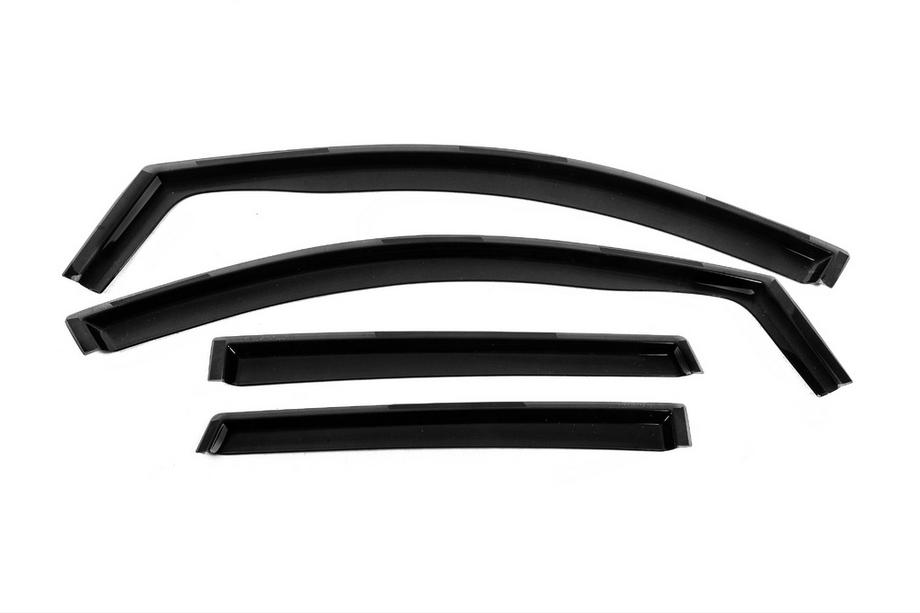 Nissan Qashqai 2014–2021 In-channel raamdeflectoren Niken Luxury (4 stuks) Foto 3