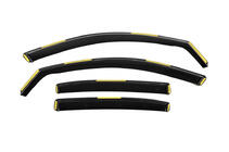 Skoda Octavia II A5 2010–2013 Raamwindschermen (in-channel/insteek) Niken Luxury (Liftback, 4 stuks) foto 1