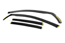 Volkswagen Golf 6 2008–2014 In-channel raamwindschermen Niken Luxury (HB, 4 stuks) foto 2