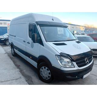 Voorruit zonneklep V-3 (zwart hoogglans, 5 mm) Mercedes Sprinter W906 2006–2018 foto 2
