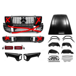 Facelift-kit voor G63 AMG 2018 (geen volledige set) Mercedes G-klasse W463 1990–2018 foto 1