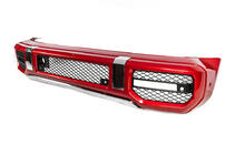 Mercedes G-klasse W463 1990–2018 Voorbumper in AMG-stijl 2023 (bumpercover) foto 3