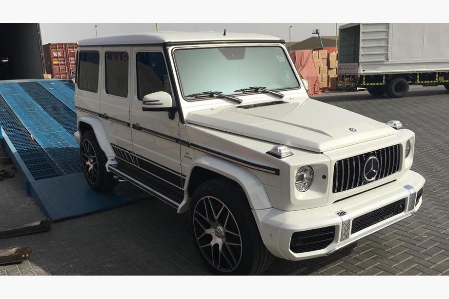 Mercedes G-klasse W463 1990–2018 Voorbumper in AMG-stijl 2023 (bumpercover) Image