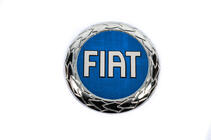 Fiat Old embleem (blauw, zelfklevend) foto 1