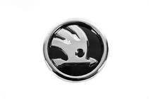 Skoda Embleem 3W0853621 V-1 (89 mm) foto 1
