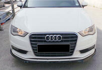 Audi A3 2012–2020 Voorbumper front lip splitter DPT V-3 (Sedan/HB, hoogglans zwart) foto 6