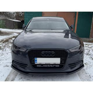 Frontlip DPT V-2 (voor S-Line, 2011-2015) (glans zwart)