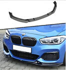 BMW 1 Serie F20/F21 2011–2019 DPT front bumper lip (hoogglans zwart) foto 1