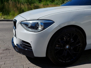 BMW 1 Serie F20/F21 2011–2019 Voorbumper lip splitter DPT V-1 (voor M Performance, hoogglans zwart, 2 stuks) foto 13