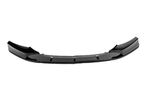 BMW 1 Serie F20/F21 2011–2019 Voorbumper lip splitter DPT V-1 (voor M Performance, hoogglans zwart, 2 stuks) foto 2