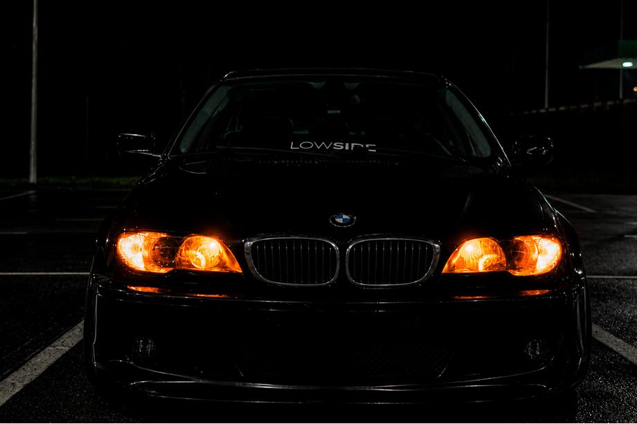 BMW 3 Serie E46 1998–2006 Front lip spoiler DPT V-2 (voor M Sport, hoogglans zwart) Foto 10