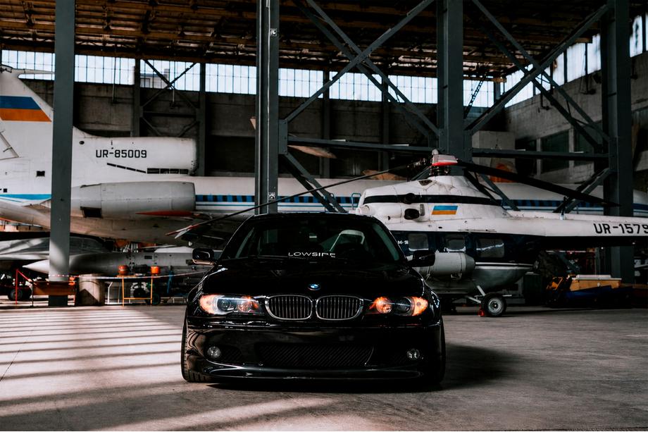 BMW 3 Serie E46 1998–2006 Front lip spoiler DPT V-2 (voor M Sport, hoogglans zwart) Foto 4