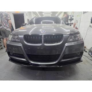 Voorbumper lip DPT (voor E90 M-Sport 2005-2008, glanzend zwart) BMW 3-serie E90/E91 2005–2011 foto 4
