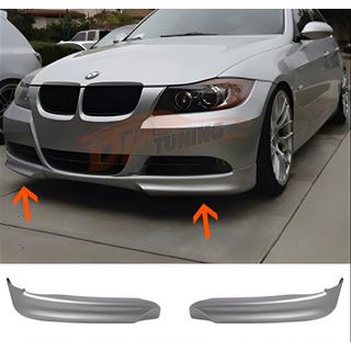 Voorlip spoiler DPT (voor E90 Base 2005-2008, hoogglans zwart, 2 stuks)