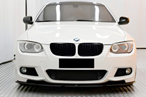 BMW 3-serie E92/E93 2006–2013 DPT frontlip (voor M-Sport 2010-2013, hoogglans zwart) foto 1