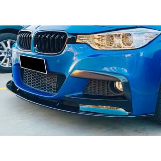 DPT front lip splitter (voor M Performance, hoogglans zwart) BMW 3 Serie F30/F31 2012–2019 foto 1
