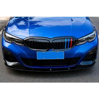 Voorbumper lip DPT V-2 (voor M Technic, hoogglans zwart) BMW 3 Serie G20/G21 2018– foto 2