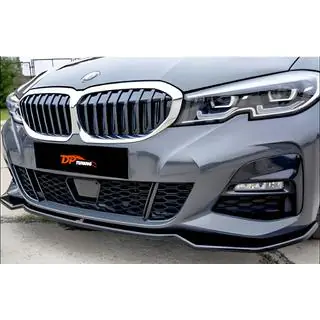Front lip spoiler DPT V-2 (hoogglans zwart)