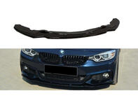 BMW 4 Serie F32/F33/F36 2012–2020 Voorbumper lipspoiler DPT V-2 (voor M-Sport, hoogglans zwart) foto 4