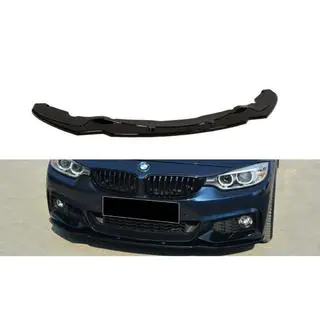 Voorbumper lipspoiler DPT V-2 (voor M-Sport, hoogglans zwart) foto 4