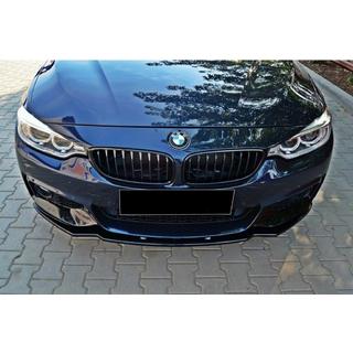 Voorbumper lipspoiler DPT V-2 (voor M-Sport, hoogglans zwart) BMW 4 Serie F32/F33/F36 2012–2020 foto 3