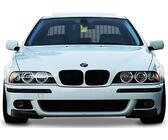 BMW 5 Serie E39 1996–2003 DPT front lip spoiler (voor M5, glanzend zwart) foto 2