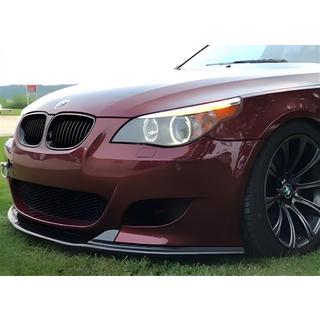 DPT front lip spoiler (zonder vinnen, voor M5 Hamann, glanzend zwart) foto 1