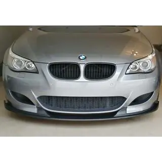 DPT voorlip (met vinnen, voor M5 Hamann, hoogglans zwart)