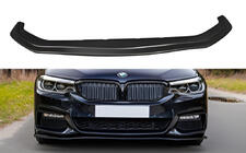 BMW 5 Serie G30/G31 2017–2023 DPT V-2 front lip spoiler (2017-2020, hoogglans zwart) foto 1