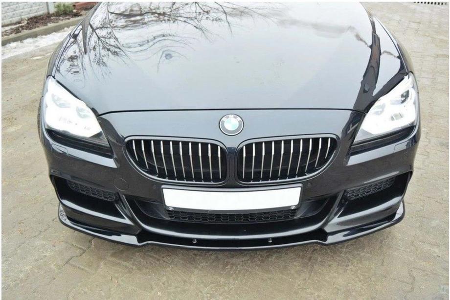 BMW 6-serie F12/F13/F06 2011–2018 DPT front lip splitter (voor M Performance, hoogglans zwart) Foto 2