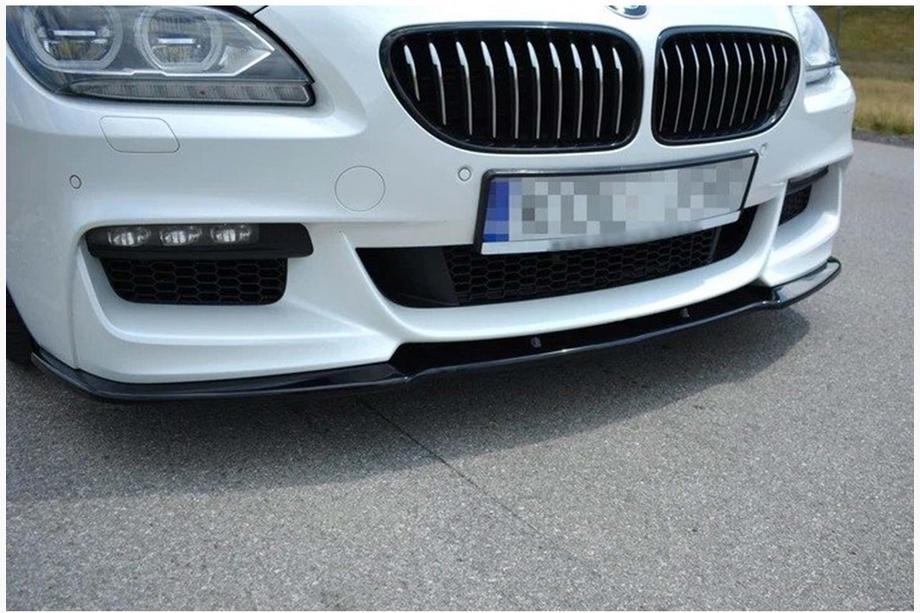 BMW 6-serie F12/F13/F06 2011–2018 DPT front lip splitter (voor M Performance, hoogglans zwart) Foto 3
