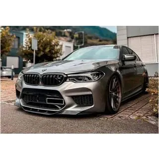 DPT frontlip (voor M5, 2017-2020, hoogglans zwart) foto 3