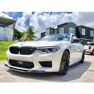 DPT frontlip (voor M5, 2017-2020, hoogglans zwart) foto 4