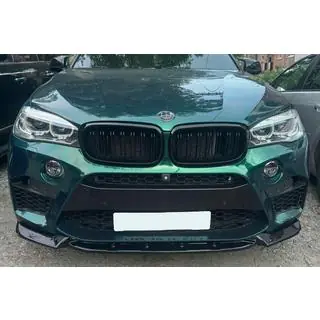 Voorbumper lip DPT V-2 (voor X5M F85, hoogglans zwart) foto 2
