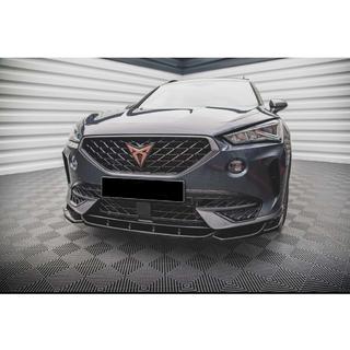 DPT front bumper lip (hoogglans zwart) Cupra Formentor 2020–