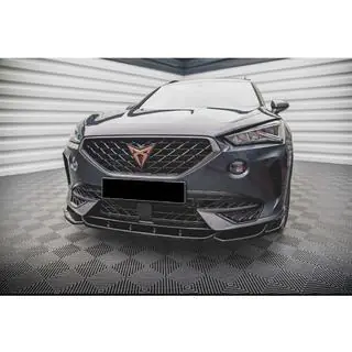 DPT front bumper lip (hoogglans zwart)