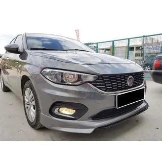Voorbumper lip spoiler DPT (spuitklaar) Fiat Tipo 2016– foto 1