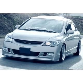 Frontlip DPT (2006-2009, overspuitbaar) Honda Civic Sedan VIII 2006–2011 foto 2