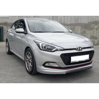 DPT front bumper lip (hoogglans zwart) foto 1