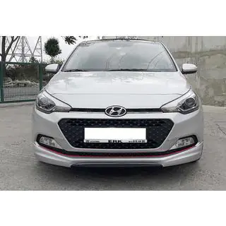 DPT front bumper lip (hoogglans zwart) Hyundai I-20 2014–2020 foto 2