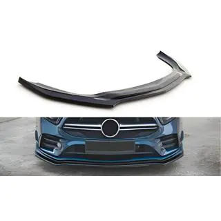 Front lip spoiler DPT V-2 (hoogglans zwart)