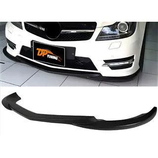 Frontbumper lip DPT V2 (2011-2015, hoogglans zwart) foto 1