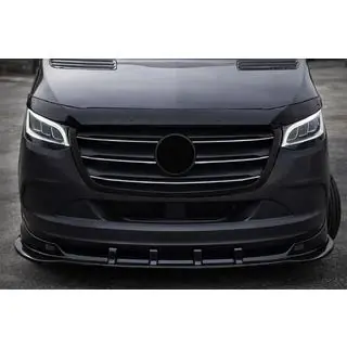 DPT front bumper lip (hoogglans zwart) foto 1
