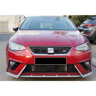 Front lip spoiler DPT V-2 (hoogglans zwart) Seat Ibiza 2010–2017 foto 3