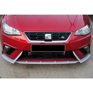 Front lip spoiler DPT V-2 (hoogglans zwart) Seat Ibiza 2010–2017 foto 4