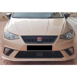 DPT V-3 voorbumper lip (hoogglans zwart) Seat Ibiza 2010–2017 foto 1