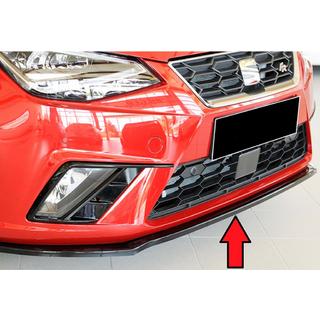 Front bumper lipspoiler DPT V-4 (glans zwart) Seat Ibiza 2010–2017 foto 4